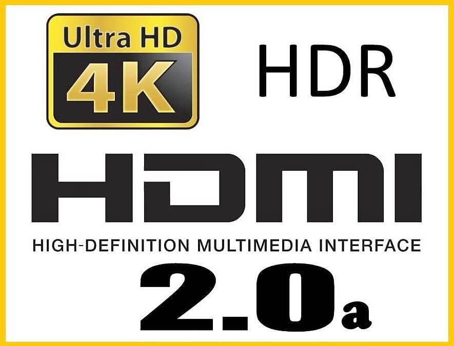 Norme HDR Premiun HDMI 2.0a