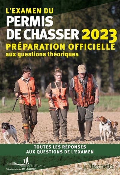 Livres : "L'examen du permis de chasser 2023" et "Réussir le permis de chasser 2023".