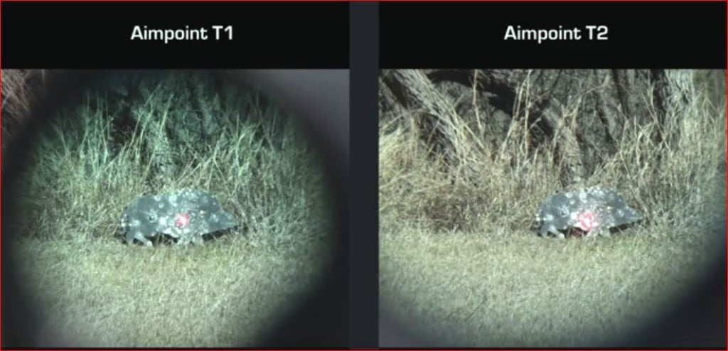 aimpoint t1 vs aimpoint T2