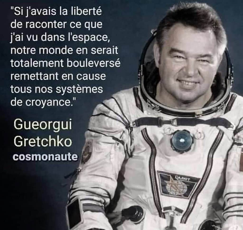 ovni cosmonautes russes